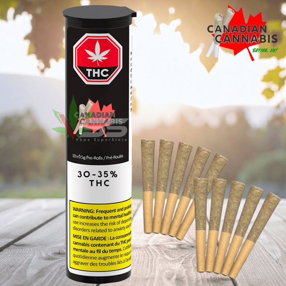 Canadian Cannabis Sativa Eh! Pre-rolls 10x0.5g Morden Vape SuperStore and Cannabis Manitoba Canada