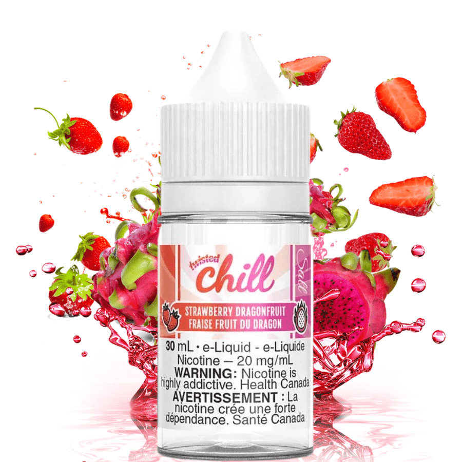 Chill E-liquid Salt Nic E-Liquid 30ml / 12mg Strawberry Dragonfruit Salt by Chill Twisted E-liquid-Morden Vape MB