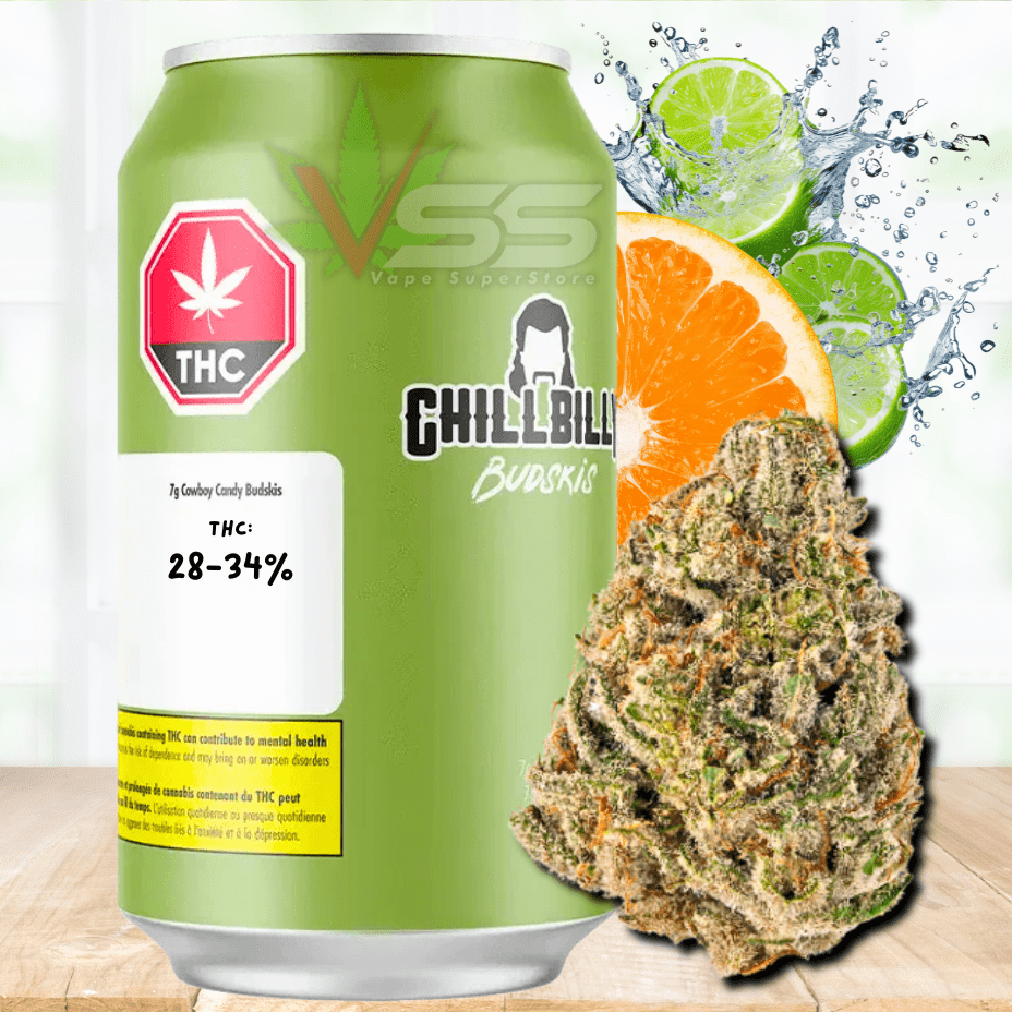 ChillBilly Budskis - Cowboy Candy Flower 7g Morden Vape SuperStore and Cannabis Manitoba Canada
