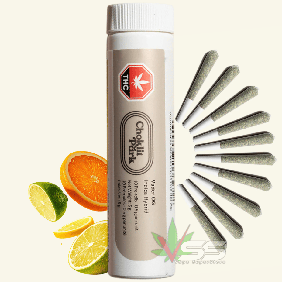 Choklit Park Vader Pre-rolls - 10x0.5g Morden Vape SuperStore and Cannabis Manitoba Canada