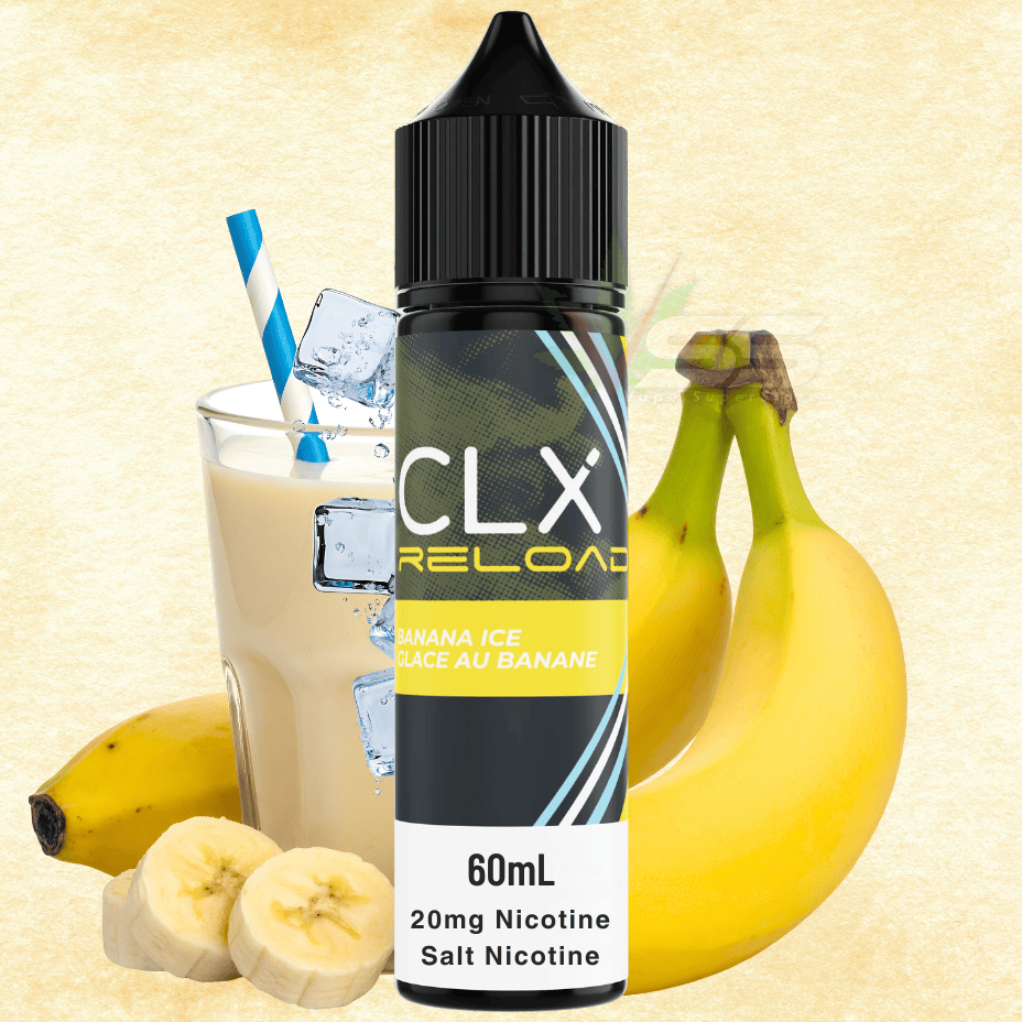 CLX Reload 60ml Salt-Banana Ice Morden Vape SuperStore and Cannabis Manitoba Canada