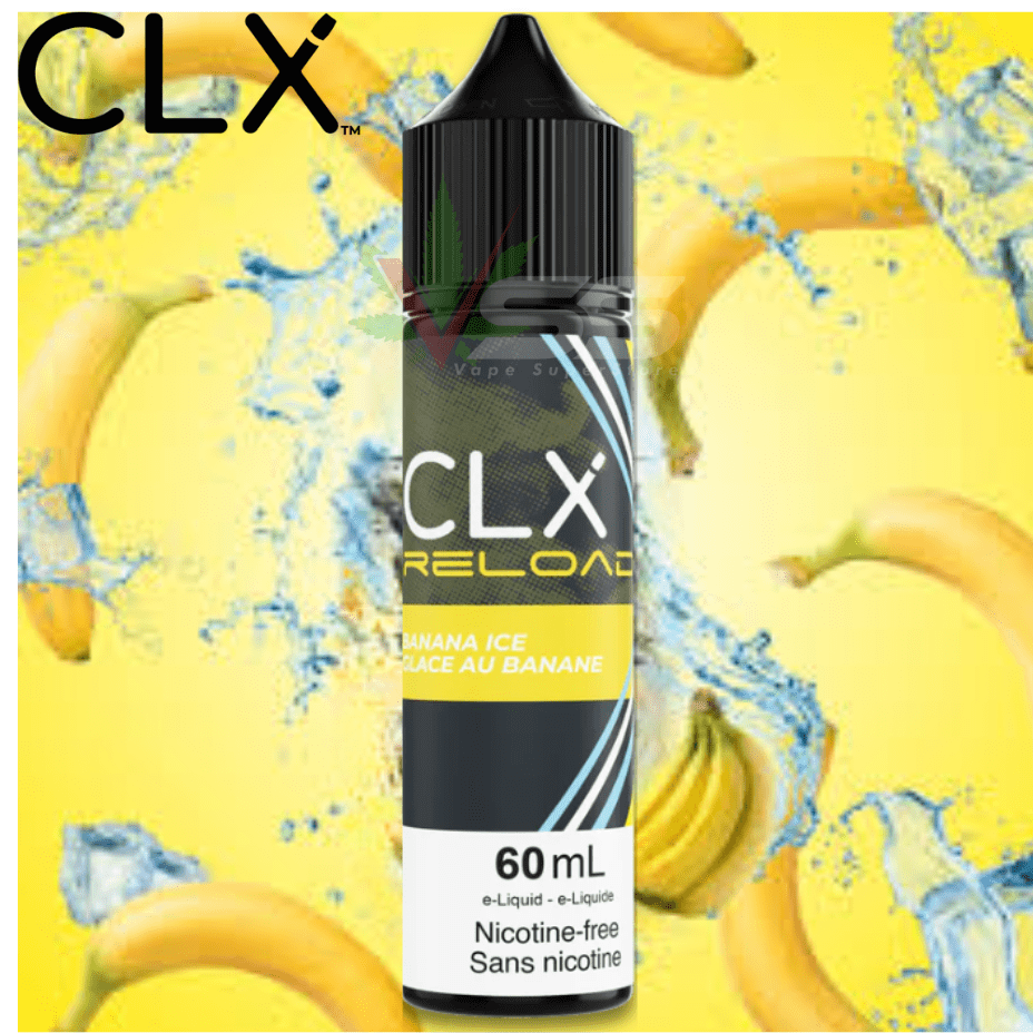 CLX Reload Freebase 60ml-Banana Ice 60mL / 3mg Morden Vape SuperStore and Cannabis Manitoba Canada