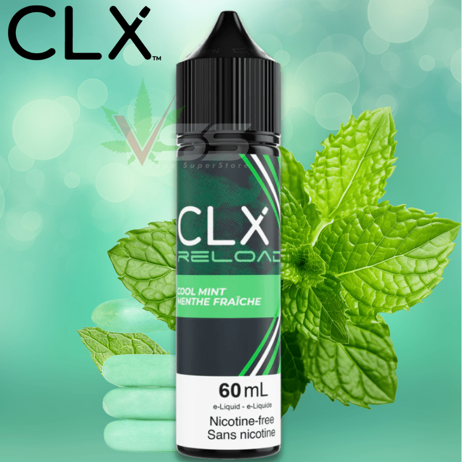 CLX Reload Freebase 60ml-Cool Mint 60ml / 3mg Morden Vape SuperStore and Cannabis Manitoba Canada