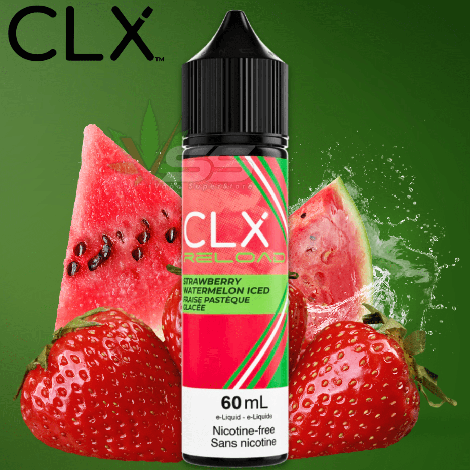 CLX Reload Freebase 60ml-Strawberry Watermelon Iced 60ml / 3mg Morden Vape SuperStore and Cannabis Manitoba Canada