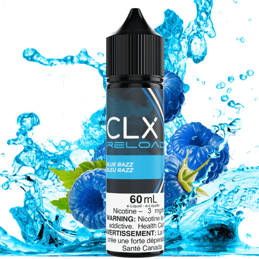 CLX Reload Freebase E-Liquid 3mg Blue Razz by CLX Reload E-liquid-Morden Vape SuperStore & Cannabis MB, Canada