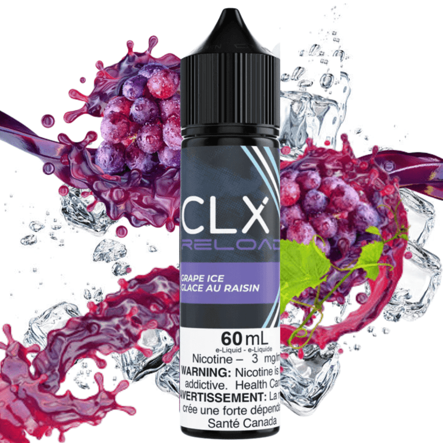 CLX Reload Freebase E-Liquid 3mg Grape Ice by CLX Reload E-liquid-Morden Vape SuperStore Manitoba, CA
