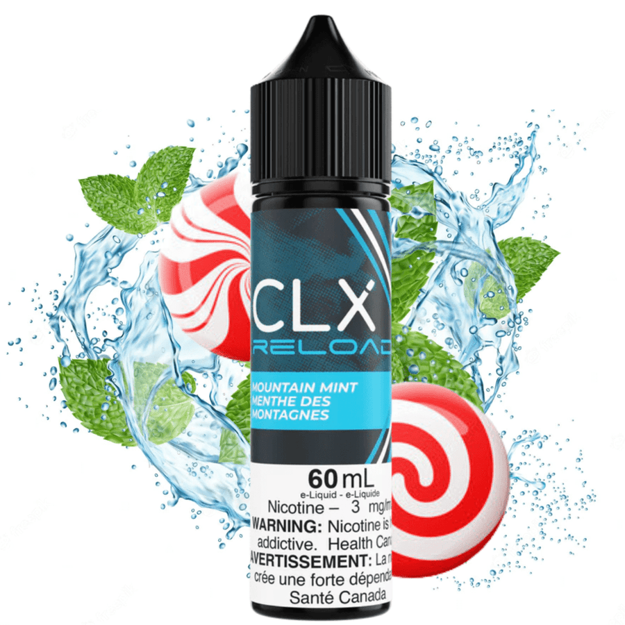CLX Reload Freebase E-Liquid 3mg Mountain Mint by CLX Reload E-liquid-Morden Vape & Cannabis Dispensary MB, Canada