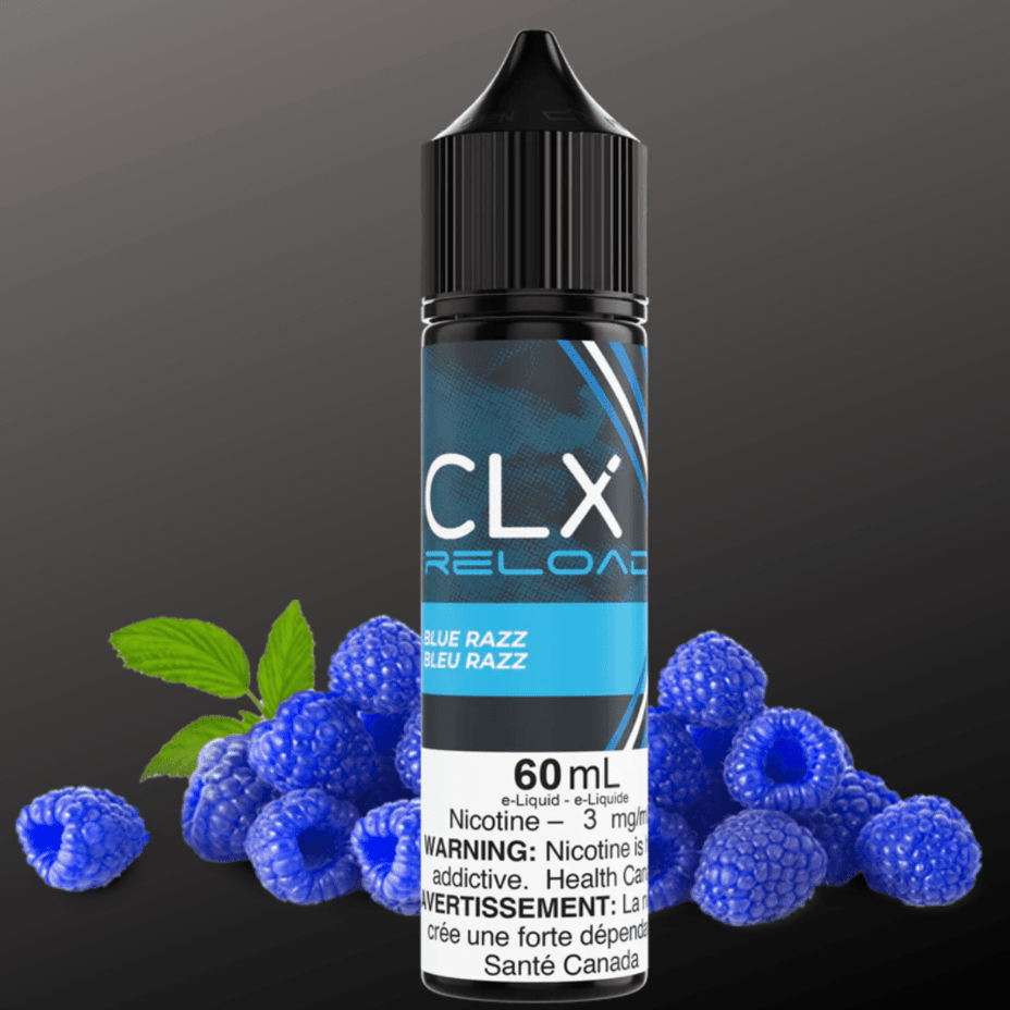 CLX Reload Freebase E-Liquid Blue Razz by CLX Reload E-liquid-Morden Vape SuperStore & Cannabis MB, Canada