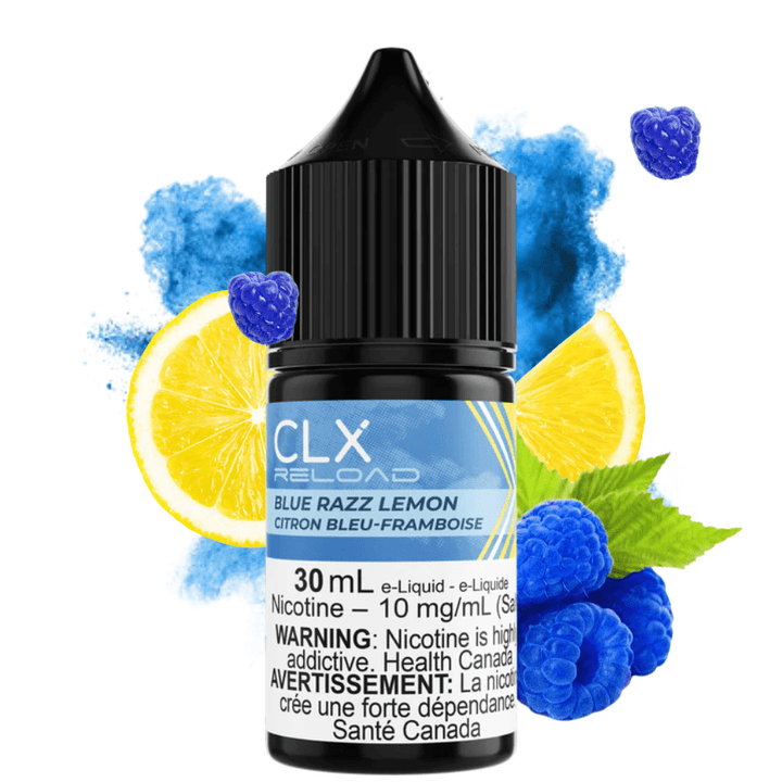 CLX Reload Salt-Blue Razz Lemon 30ml / 10mg Morden Vape SuperStore and Cannabis Manitoba Canada