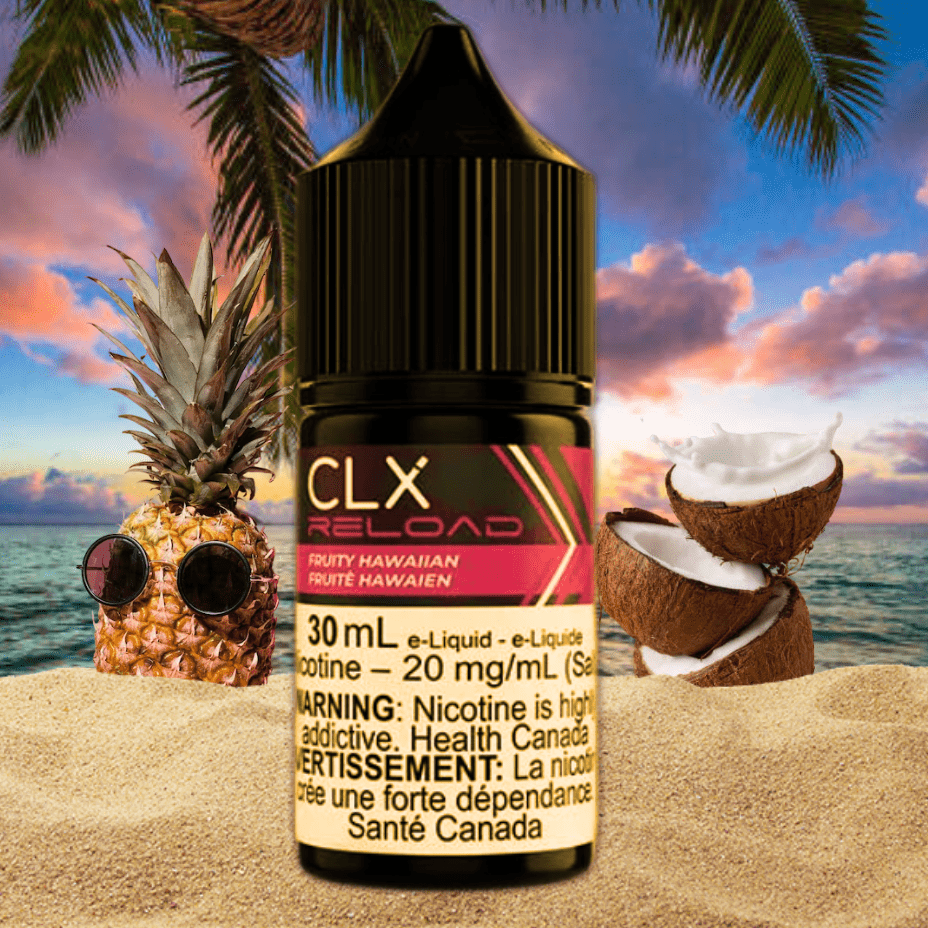 CLX Reload Salt Nic E-Liquid Fruity Hawaiian Salt by CLX Reload E-Liquid-Morden Vape SuperStore & Cannabis MB, Canada