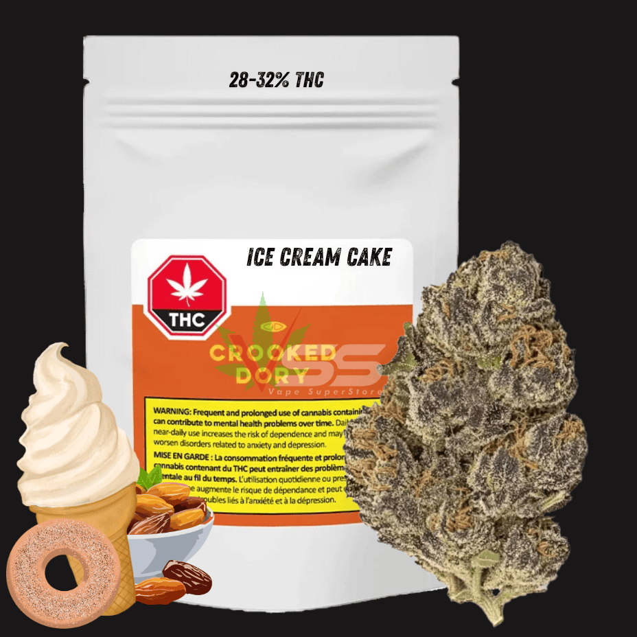 Crooked Dory Ice Cream Cake Flower - 3.5g Morden Vape SuperStore and Cannabis Manitoba Canada