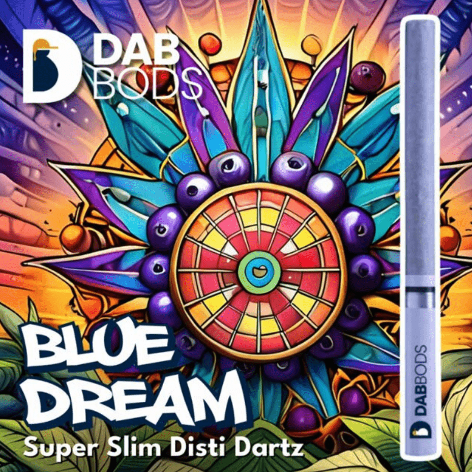 Dab Bods Blue Dream Super Slim Disti Dartz Infused Pre-rolls Morden Vape SuperStore and Cannabis Manitoba Canada