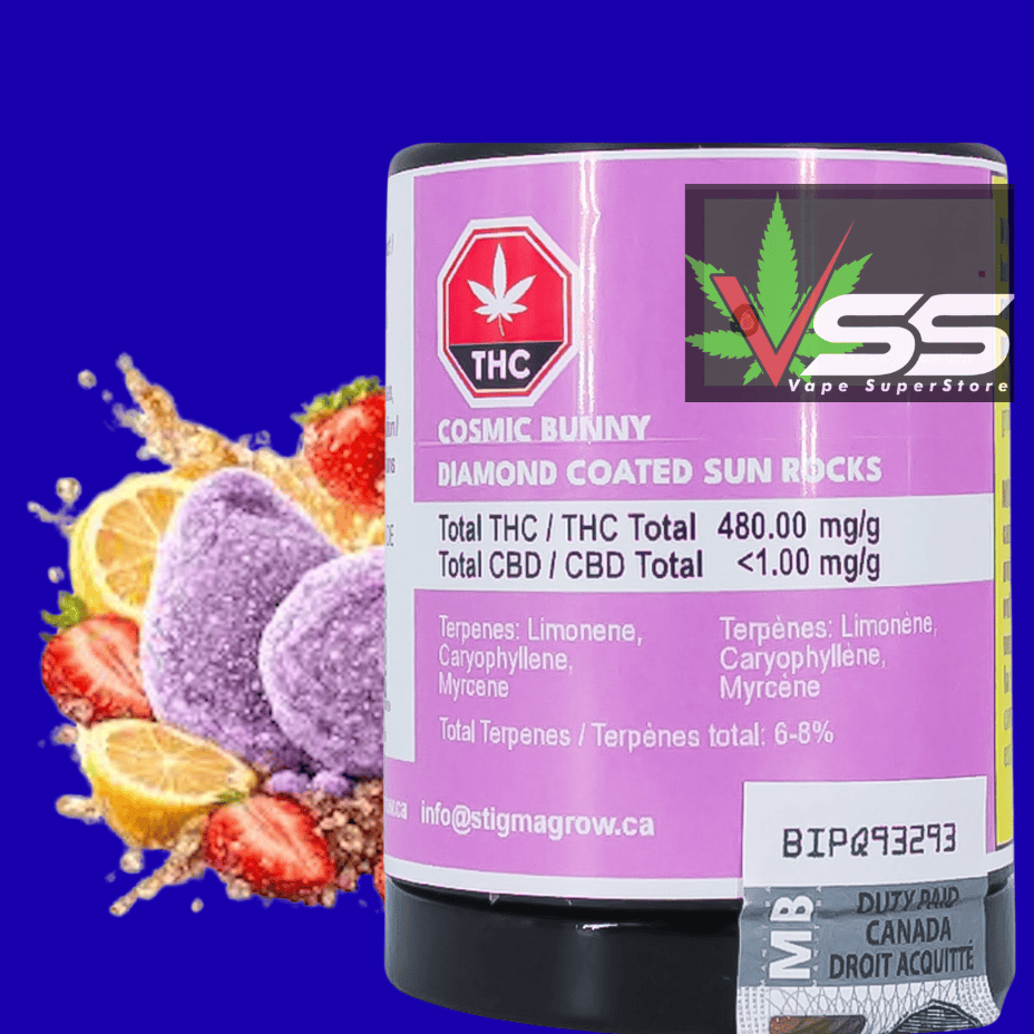 Dab Bods Cosmic Bunny Diamond Sun Rocks-2g Morden Vape SuperStore and Cannabis Manitoba Canada
