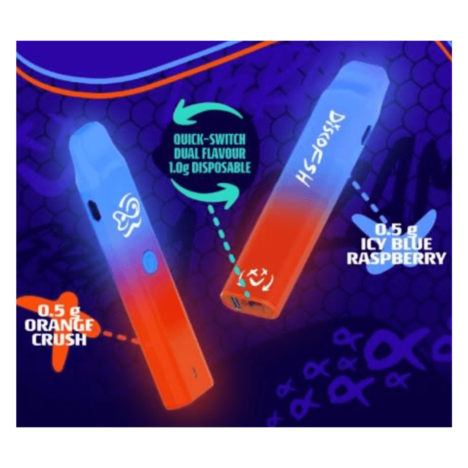 DiscoFSH Dual Chamber Disposable Vape Pen - 1.2g 1.2g Morden Vape SuperStore and Cannabis Manitoba Canada