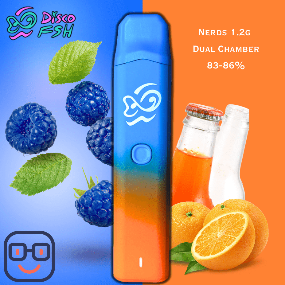 DiscoFSH Nerds Dual Chamber Disposable Vape Pen - 1.2g 1.2g Morden Vape SuperStore and Cannabis Manitoba Canada