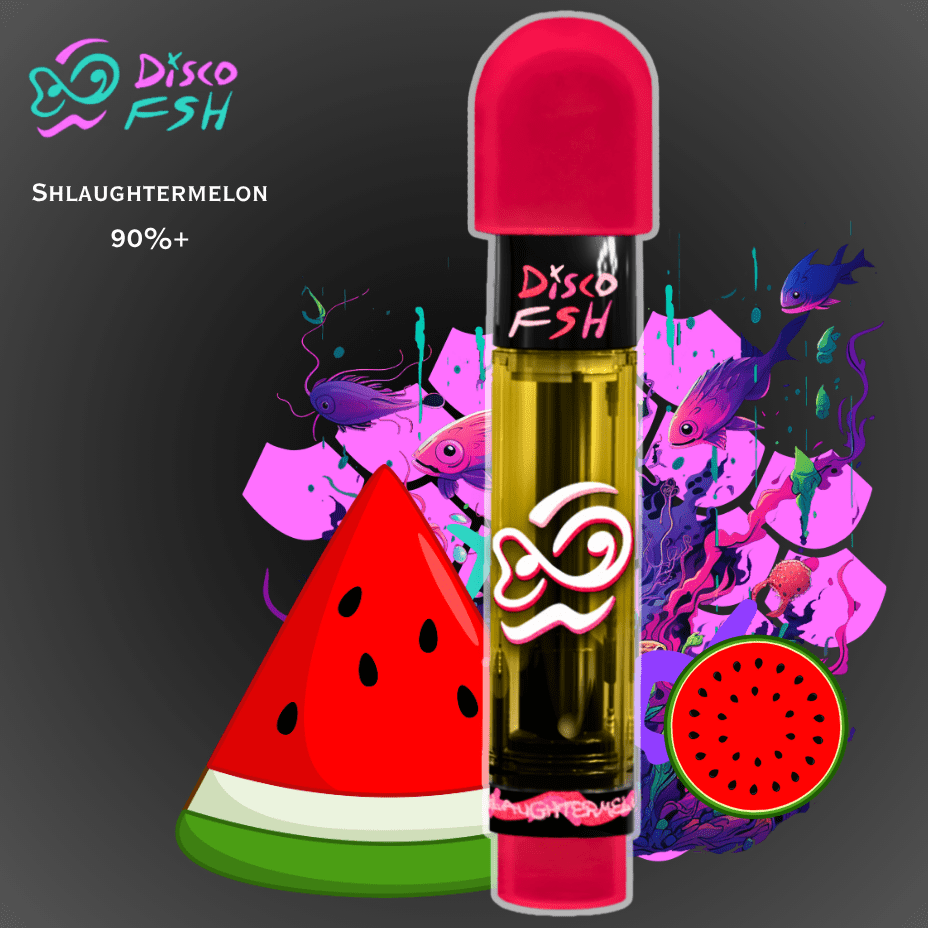 DiscoFSH Shlaughtermelon Sativa Vape Cartridge - 1g 1g Morden Vape SuperStore and Cannabis Manitoba Canada