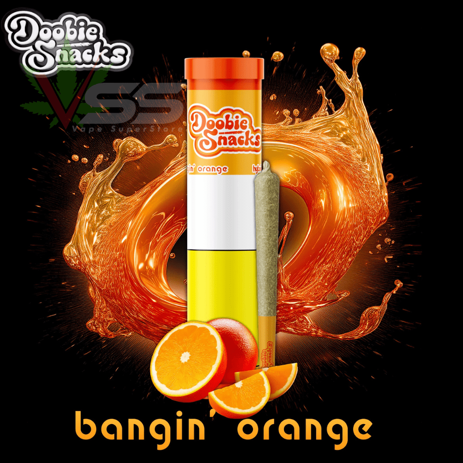 Doobie Snacks Bangin' Orange Pre-rolls 4x0.5g Morden Vape SuperStore and Cannabis Manitoba Canada