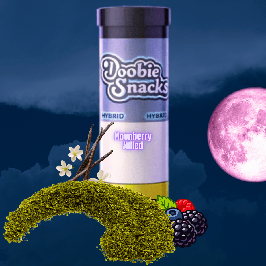 Doobie Snacks Moonberry Milled Flower - 7g Morden Vape SuperStore and Cannabis Manitoba Canada