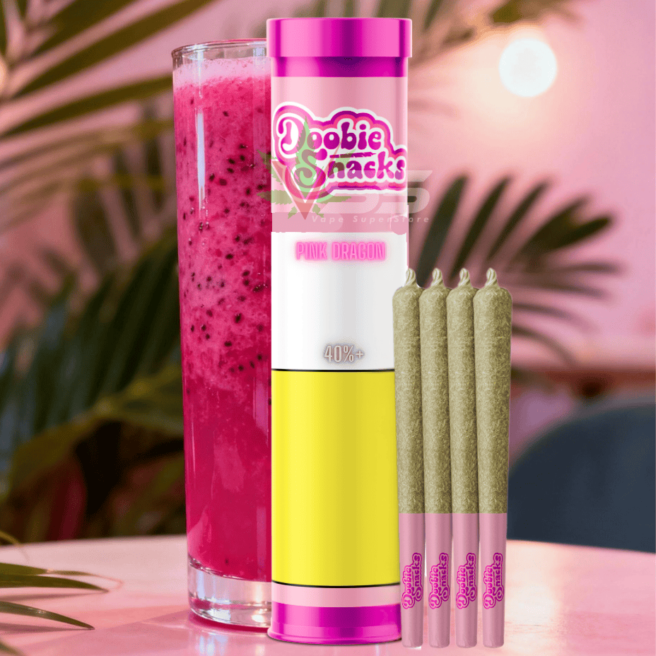 Doobie Snacks Pink Dragon Infused Pre-rolls - 4x0.5g Morden Vape SuperStore and Cannabis Manitoba Canada