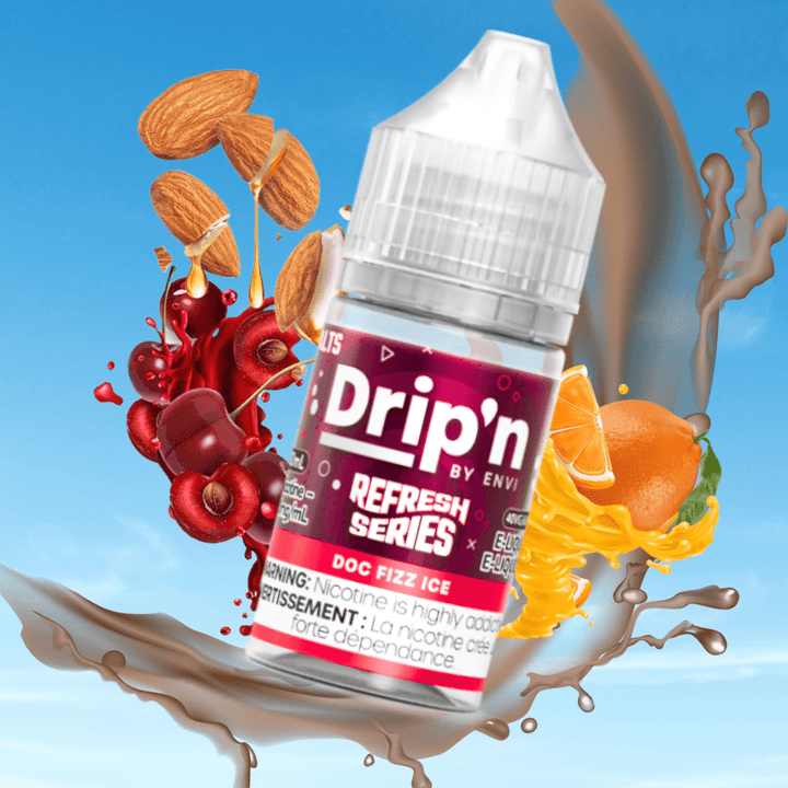 Drip'n by Envi Refresh Salt - Doc Fizz Ice 20mg Morden Vape SuperStore and Cannabis Manitoba Canada