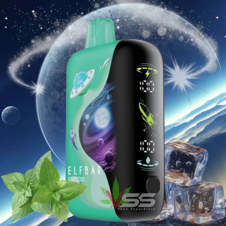 ELFBAR FS70K Disposable Vape - Miami Mint 70000 / 20mg Morden Vape SuperStore and Cannabis Manitoba Canada