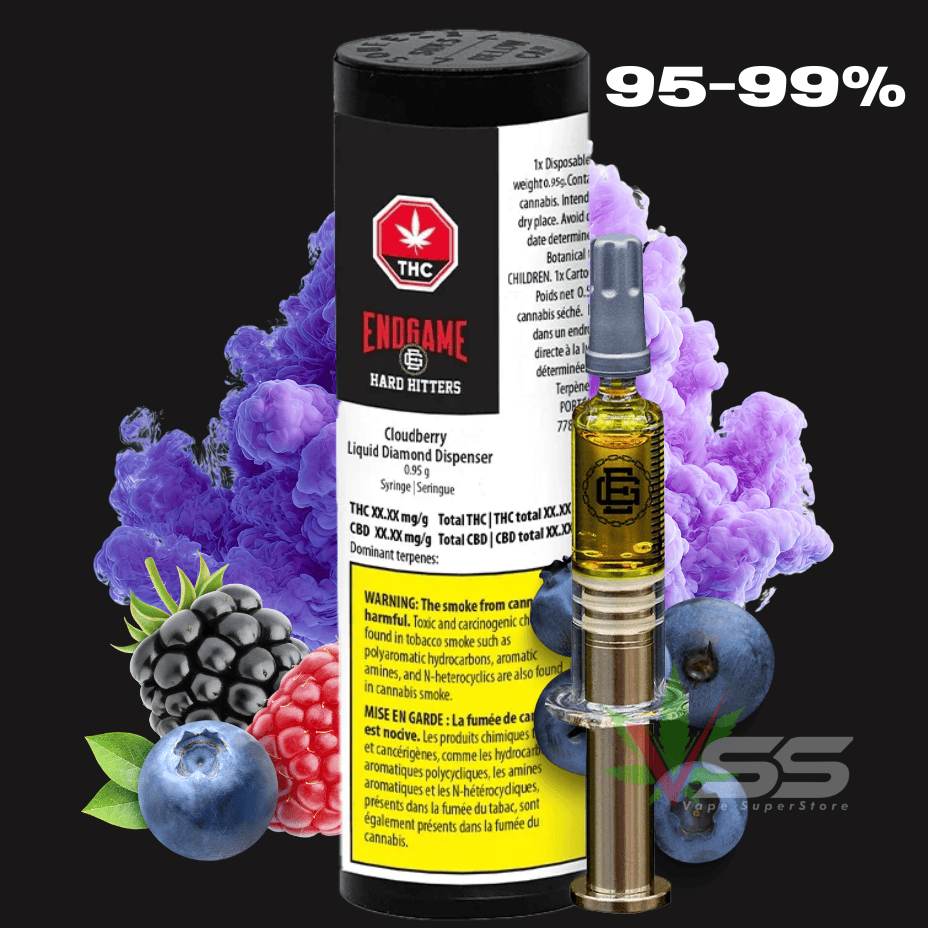 Endgame - Hard Hitters Cloudberry Liquid Diamond Dispenser Morden Vape SuperStore and Cannabis Manitoba Canada