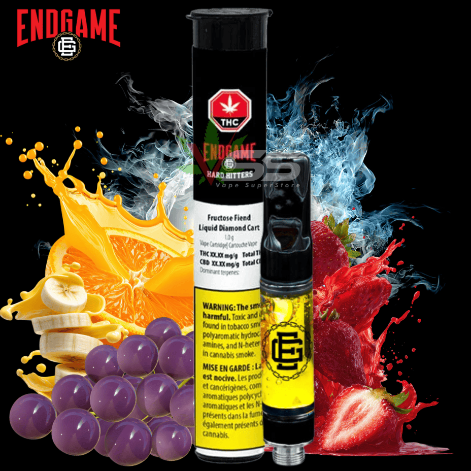 Endgame Hard Hitters - Fructose Fiend Liquid Diamond Cartridge Morden Vape SuperStore and Cannabis Manitoba Canada