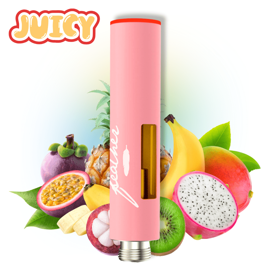 Feather Juicy Rouge 510 Cartridge - 1g 1g Morden Vape SuperStore and Cannabis Manitoba Canada