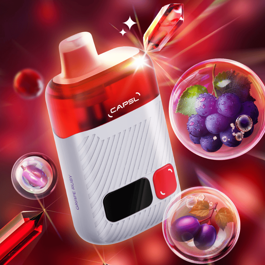 Flavour Beast CAPSL AFX17 60K Disposable Vape-Grape Ruby Morden Vape SuperStore and Cannabis Manitoba Canada
