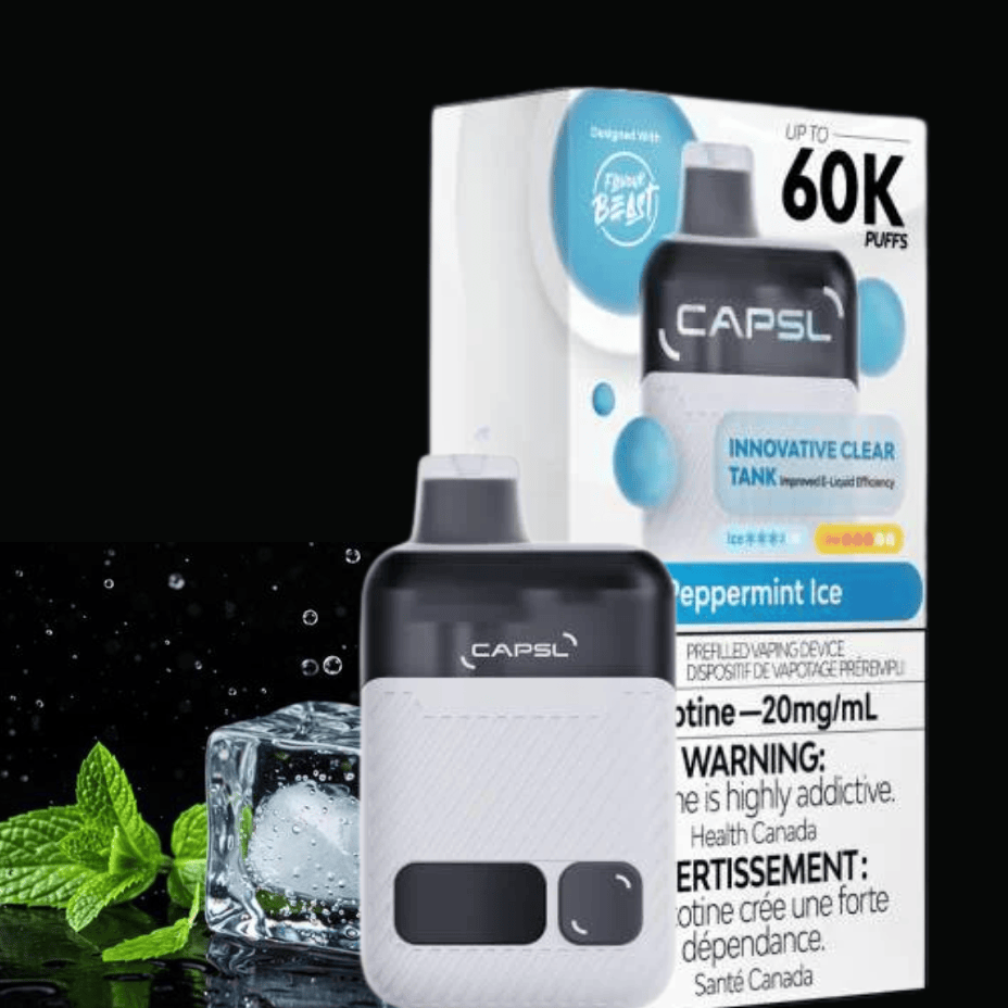Flavour Beast CAPSL AFX17 60K Disposable Vape-Peppermint Ice 20mg/ml / 60K Morden Vape SuperStore and Cannabis Manitoba Canada