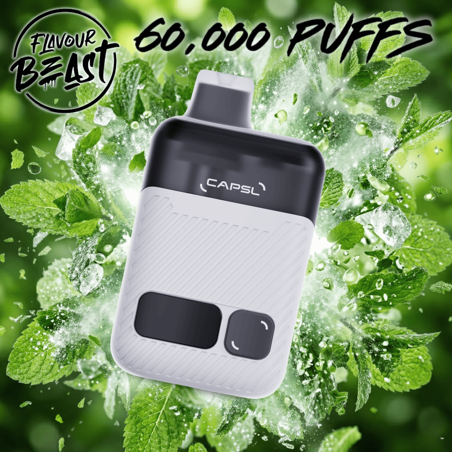 Flavour Beast CAPSL AFX17 60K Disposable Vape-Peppermint Ice in Manitoba - Morden Vape SuperStore & Cannabis Flavour Beast CAPSL AFX17 60K Disposable Vape-Peppermint Ice in Manitoba - Morden Vape SuperStore & Cannabis