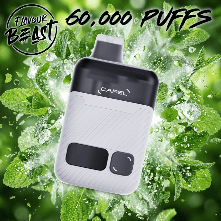 Flavour Beast CAPSL AFX17 60K Disposable Vape-Peppermint Ice 20mg/ml / 60K Morden Vape SuperStore and Cannabis Manitoba Canada