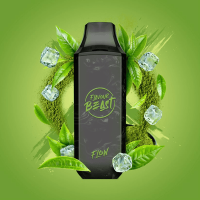 Flavour Beast Disposables 10ml / 20mg Flavour Beast Flow Rechargeable Disposable Vape-Mighty Matcha Iced Flavour Beast Flow Disposable Vape-Morden Vape SuperStore & Cannabis Dispensary