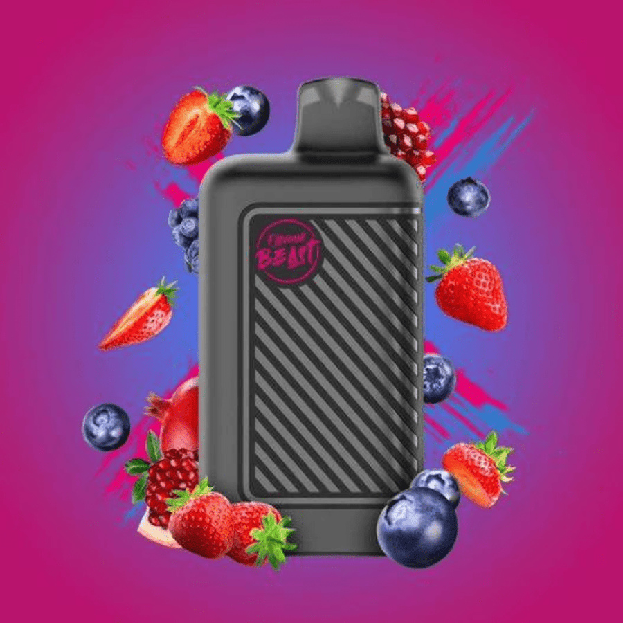 Flavour Beast Disposables 20mg / 8000 Puffs Flavour Beast Beast Mode 8K Disposable-Trippin' Triple Berry-Morden Vape & Cannabis MB, Canada