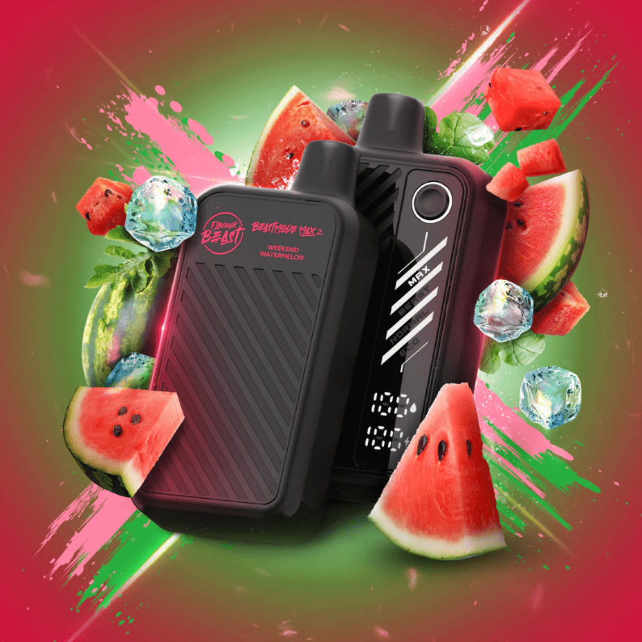Flavour Beast Max 2 50k Disposable Vape - Weekend Watermelon 20mg/mL / 50K Morden Vape SuperStore and Cannabis Manitoba Canada