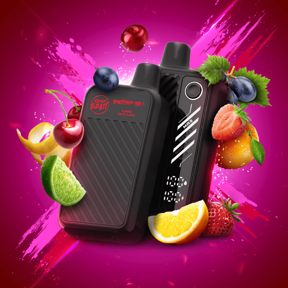 Flavour Beast Max 2 Disposable Vape-Flippin' Fruit Flash Morden Vape SuperStore and Cannabis Manitoba Canada