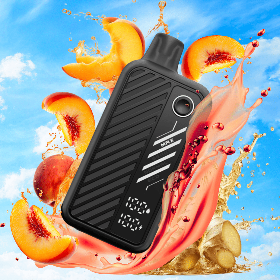 Flavour Beast Max 2 Disposable Vape-Peach Canada D ICED 50000 Puffs / 20mg Morden Vape SuperStore and Cannabis Manitoba Canada