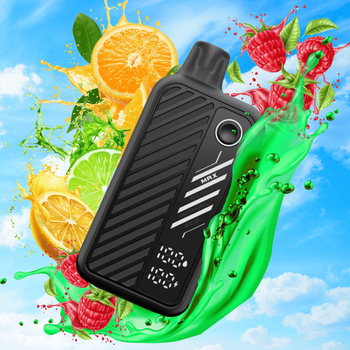 Flavour Beast Max 2 Disposable Vape-Raspberry Green Dew ICED 50000 Puffs / 20mg Morden Vape SuperStore and Cannabis Manitoba Canada