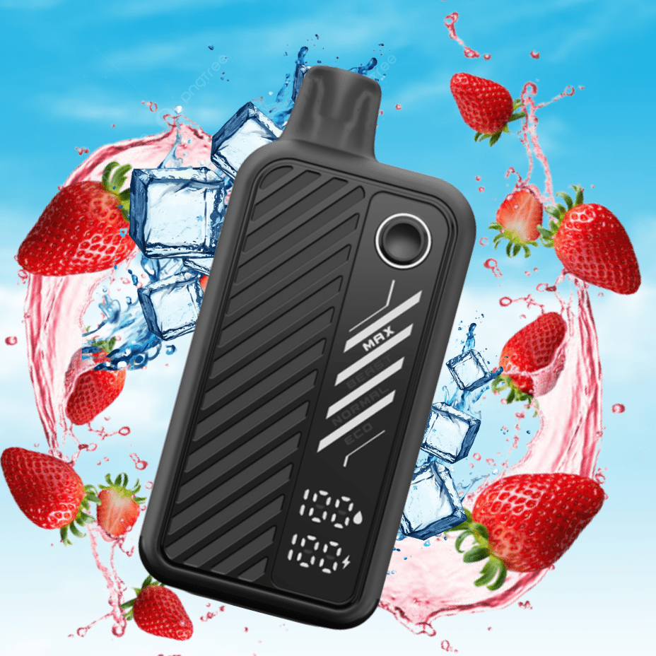Flavour Beast Max 2 Disposable Vape-Sic Strawberry ICED 20mg / 50000 Puffs Morden Vape SuperStore and Cannabis Manitoba Canada