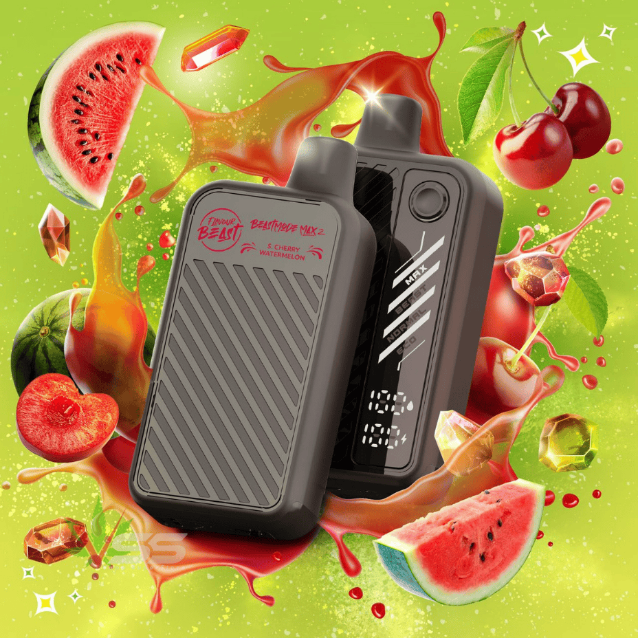 Flavour Beast Mode Max 2 50k Disposable Vape Gushin S. Cherry Watermel - Morden Vape SuperStore & Cannabis Flavour Beast Mode Max 2 50k Disposable Vape Gushin S. Cherry Watermel - Morden Vape SuperStore & Cannabis
