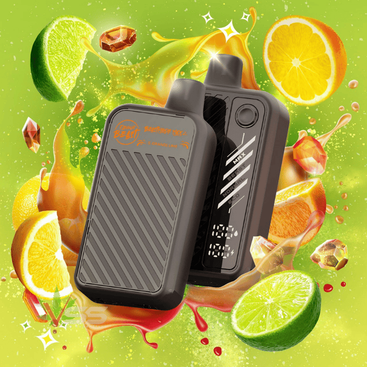 Flavour Beast Mode Max 2 50k Disposable Vape Gushin S. Orange Lime Morden Vape SuperStore and Cannabis Manitoba Canada