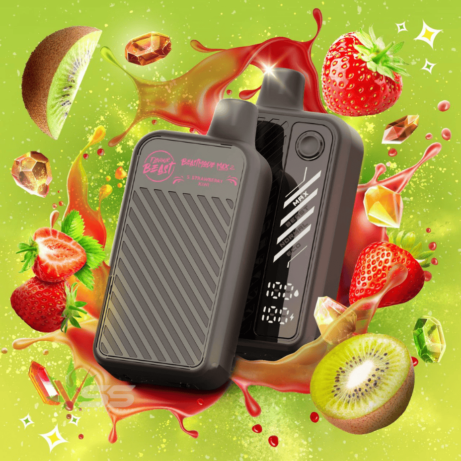 Flavour Beast Mode Max 2 50k Disposable Vape Gushin S. Strawberry Kiwi Morden Vape SuperStore and Cannabis Manitoba Canada