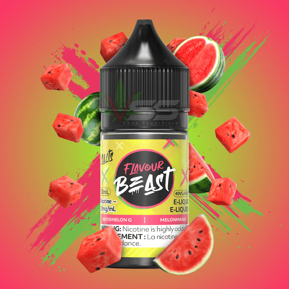 Flavour Beast Salt - Watermelon G 30ml Morden Vape SuperStore and Cannabis Manitoba Canada