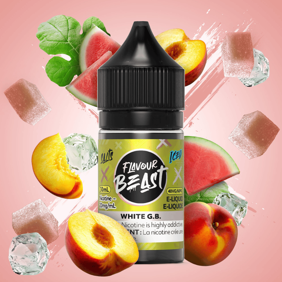 Flavour Beast Salt - White G.B. Iced 30ml Morden Vape SuperStore and Cannabis Manitoba Canada
