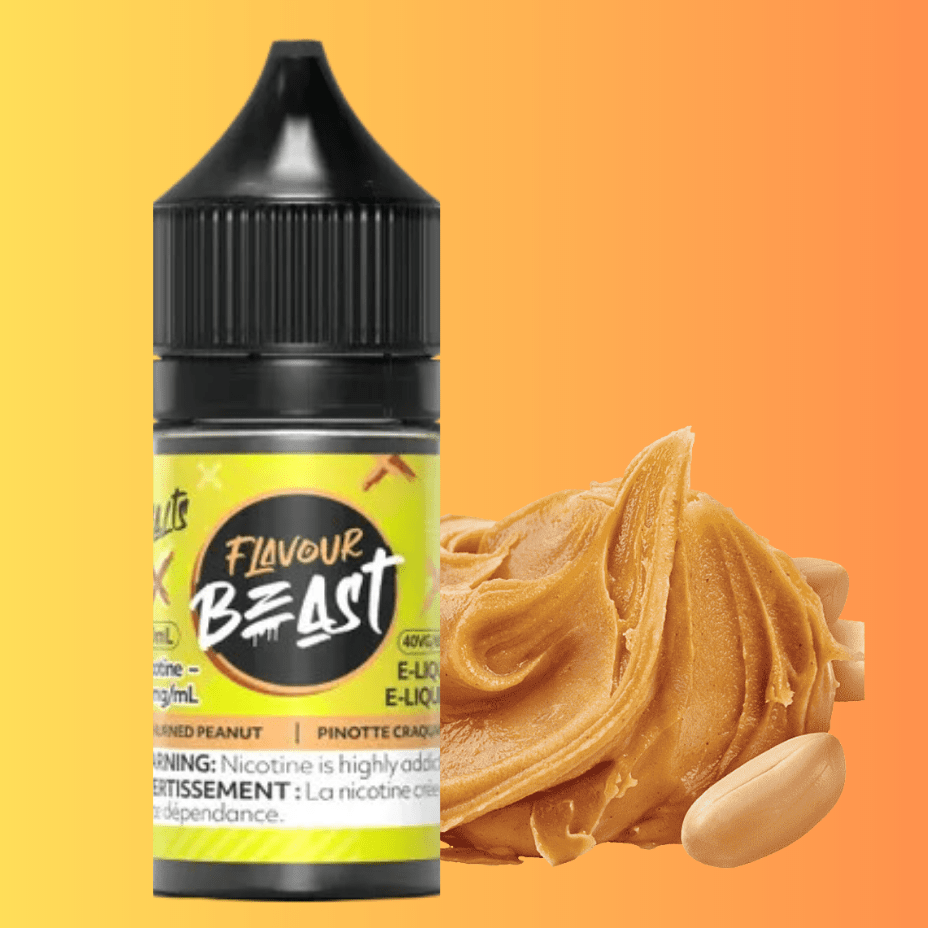Flavour Beast Salts Salt Nic E-Liquid 30ml / 20mg Churned Peanut Salts by Flavour Beast E-Liquid-Morden Vape SuperStore & Cannabis MB, Canada
