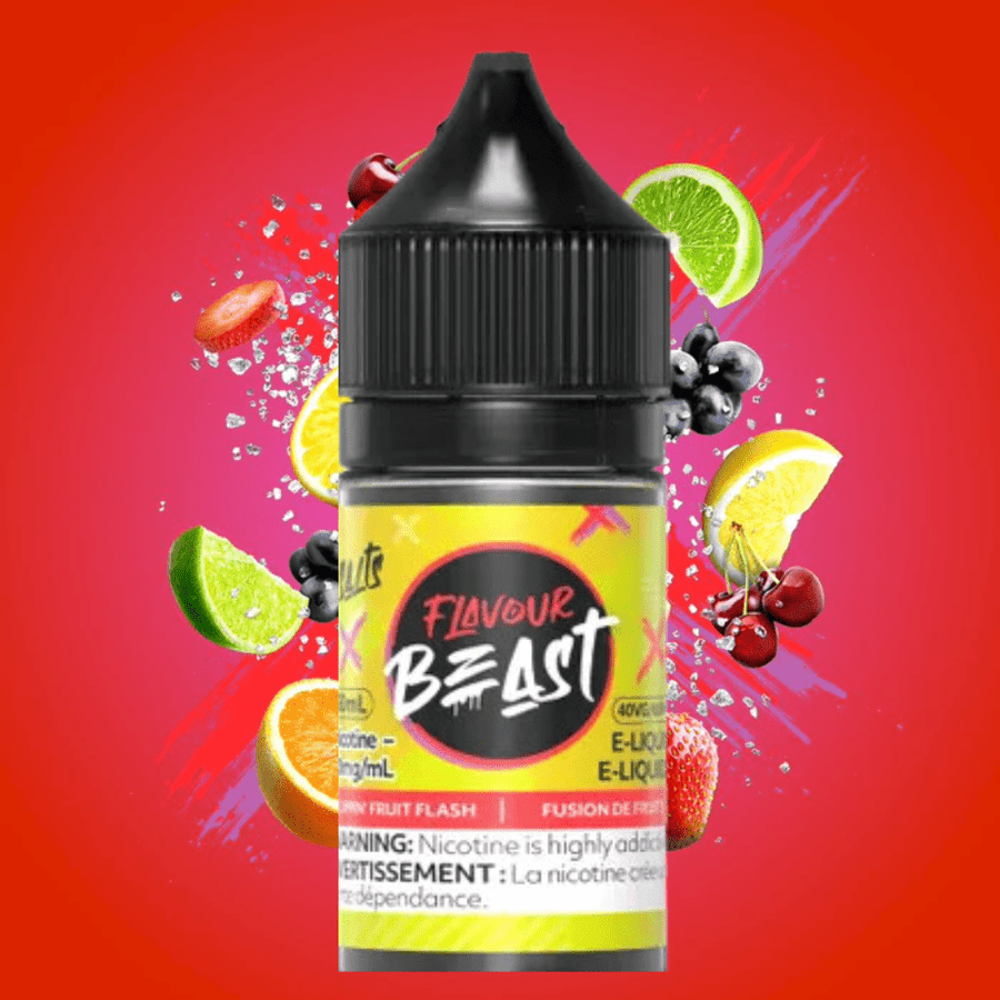 Flavour Beast Salts Salt Nic E-Liquid 30ml / 20mg Flippin' Fruit Flash Salts by Flavour Beast-Morden Vape SuperStore & Cannabis MB, Canada