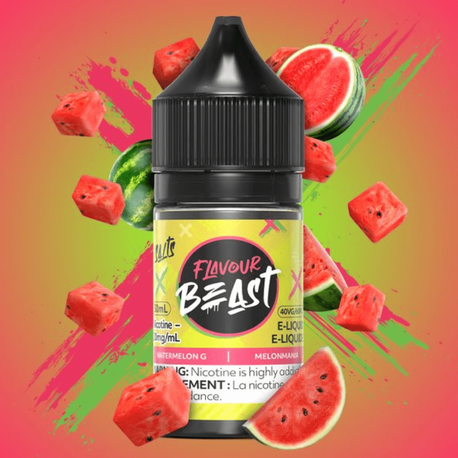 Watermelon G Salts by Flavour Beast E-Liquid 30ml-Airdrie Vape Superstore