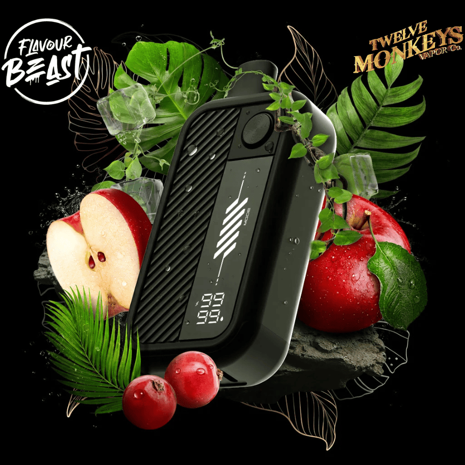 Flavour Beast X 12 Monkeys Beast Mode Max 3 60K Disposable-Hakuna Iced 60000 Puffs / 20mg Morden Vape SuperStore and Cannabis Manitoba Canada
