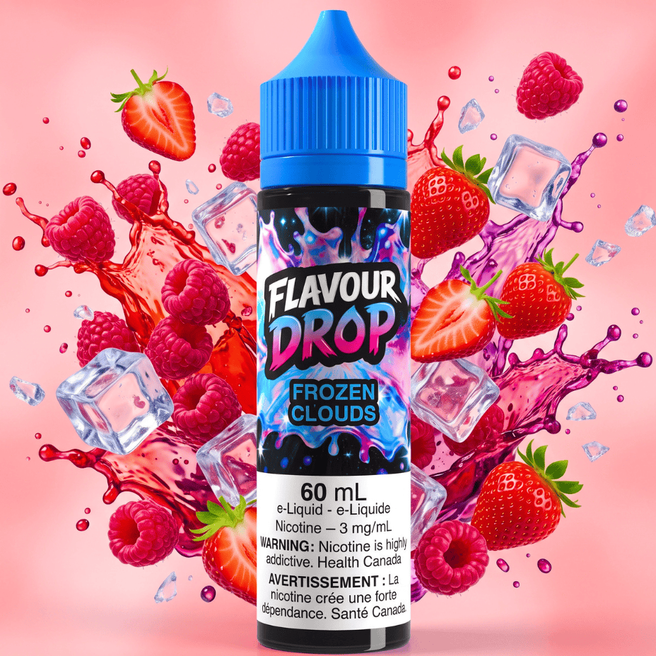 Flavour Drop E-Liquid - Frozen Clouds 60ml / 6mg Morden Vape SuperStore and Cannabis Manitoba Canada