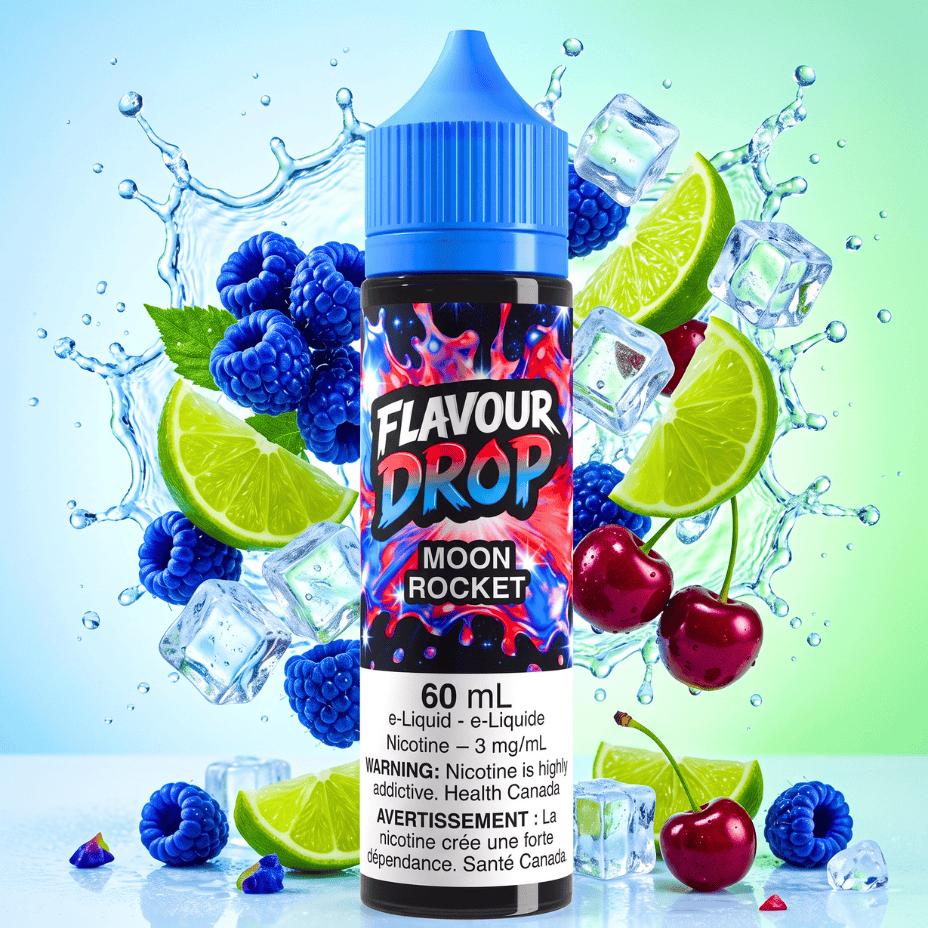 Flavour Drop E-Liquid - Moon Rocket 60ml / 6mg Morden Vape SuperStore and Cannabis Manitoba Canada